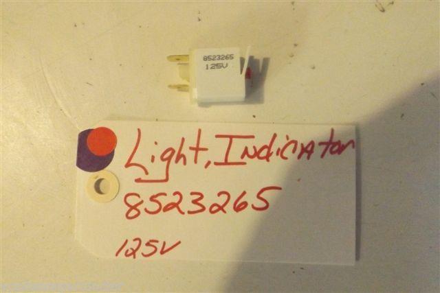 WHIRLPOOL STOVE 8523265 Light, Ind USED PART WHIRLPOOL STOVE 8523265 Light, Ind USED PART